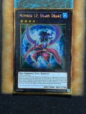 Yugioh Number 32: Shark Drake PGLD-EN044 Gold Rare NM