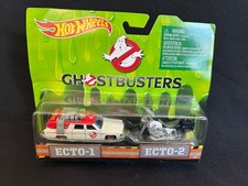 GHOSTBUSTERS AFTERLIFE HOT WHEELS ECTO 1 / ECTO 2 CADILLAC CAR / MOTORCYCLE NEW