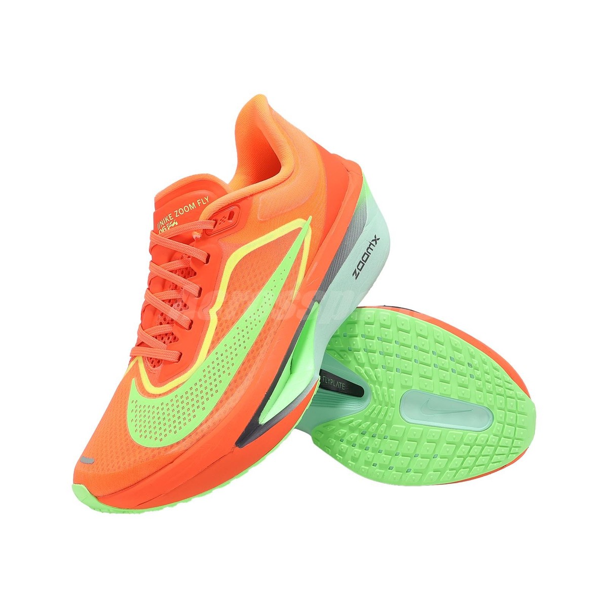 Nike Wmns Zoom Fly 6 Bright Crimson Lime Blast Women Road Running