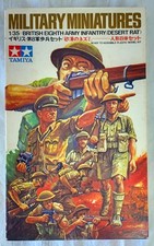 Tamiya MM132 British Eight Army Infantry Desert Rat in Originalverpackung 1:35