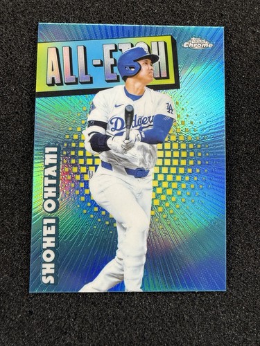 2025 Topps Chrome Shohei Ohtani All-Etch Insert Los Angeles Dodgers - Imagen 2 de 3