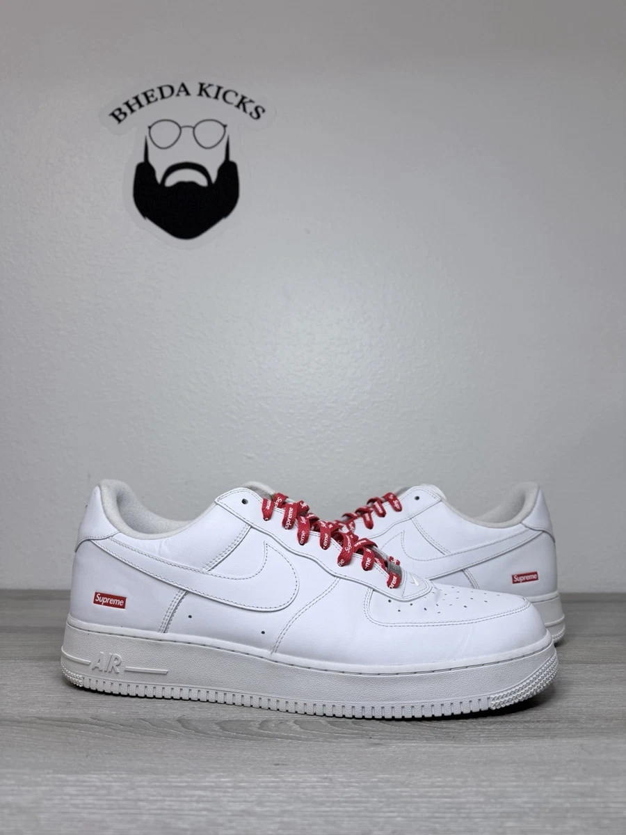 Las mejores ofertas en Supreme x Nike Air Force 1 Low Box Logo