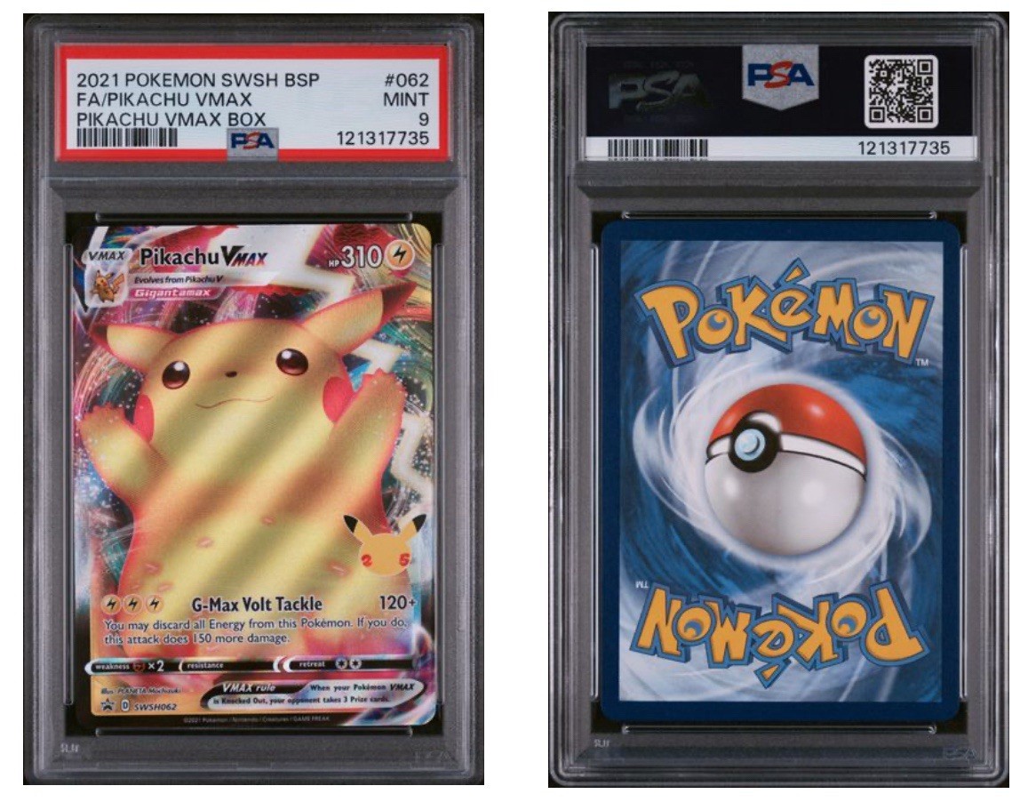 2021 POKEMON SWSH BLACK STAR PROMO PIKACHU VMAX BOX FULL ART
