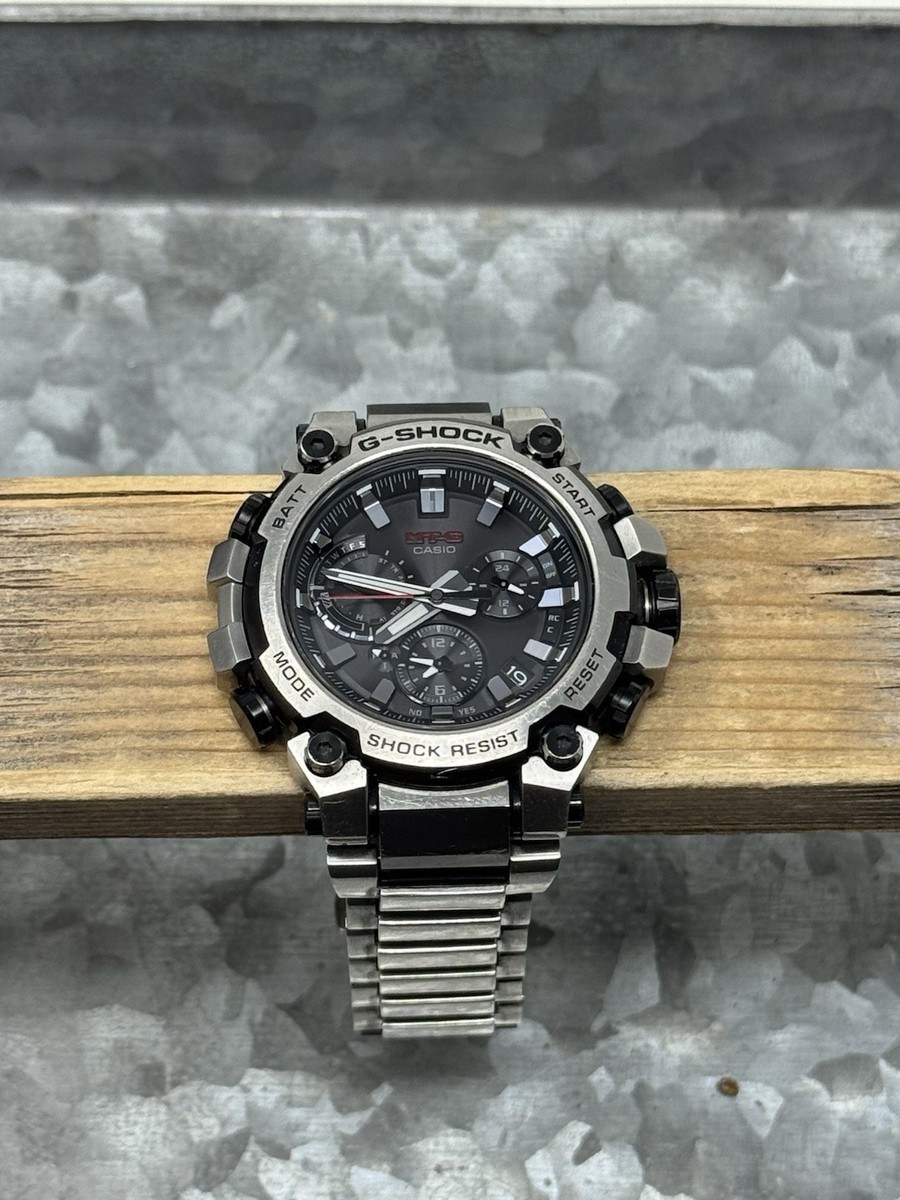 CASIO G-SHOCK MTG-B3000D 1AJF Radio Solar Black Dial Watch Working