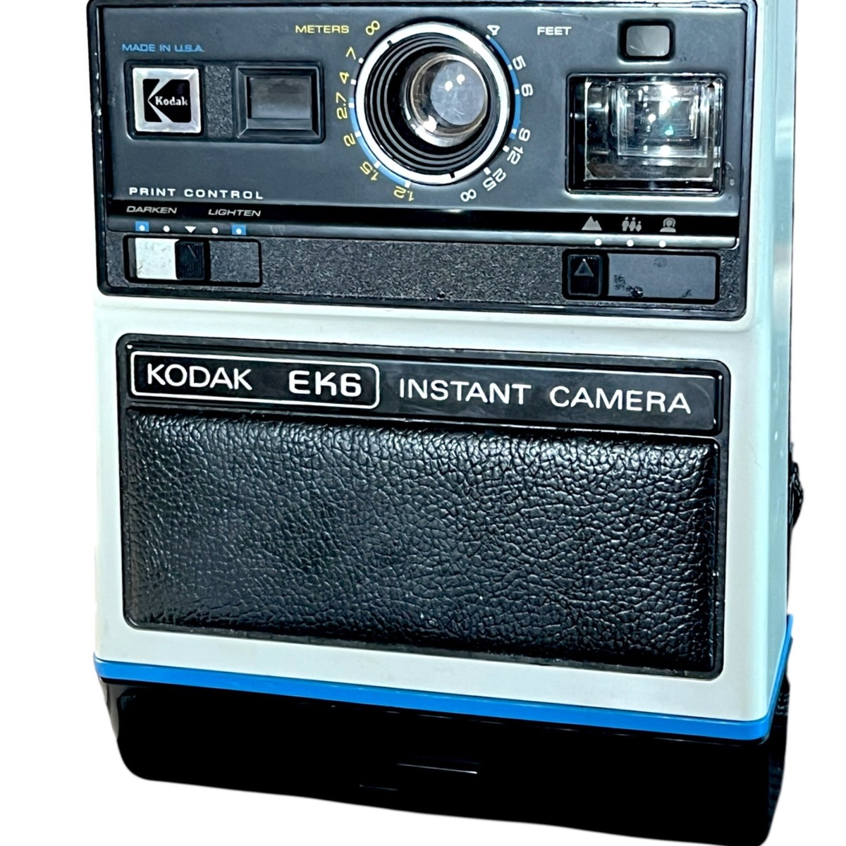 Vintage Kodak EK6 Instant Camera w/ Instant Flash Model B