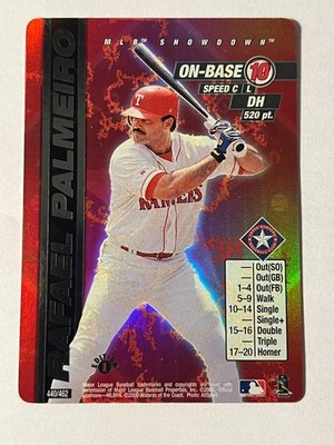 2000 MLB Showdown 1st Edition Rafael Palmeiro #440 Foil
