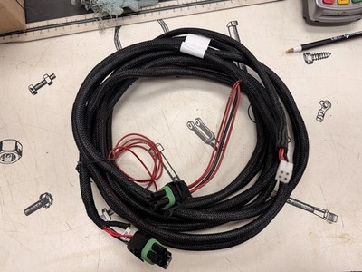 Western 28587 Vehicle Control Harness FleetFlex 4-Pin Snow Plow Wiring OEM Part