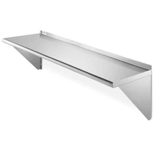 NSF Stainless Steel 12x48 Wall Shelf 16GA Commercial Kitchen Restaurant Shelving