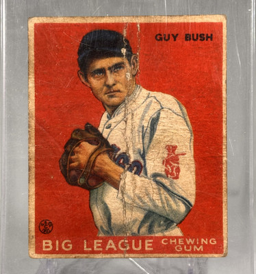 1933 Goudey Big League Chewing Gum - R319 Guy Bush #67 (RC)