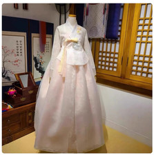 Korean Traditional Hanbok Dress National Court Costume Perform Wedding Dress Set