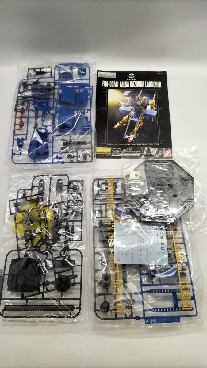 BANDAI ROBOT魂 FHA-03M1 MEGA BAZOOKA BANDAI Mobile Suit Z Gundam MG Hyakushiki FHA-03M1 Mega Bazooka