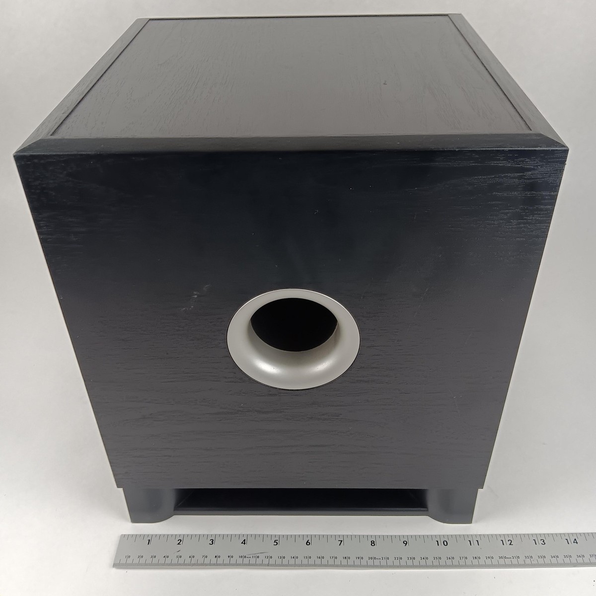 Yamaha YST-SW010 Subwoofer Black Powered 45W Home Theater Audio