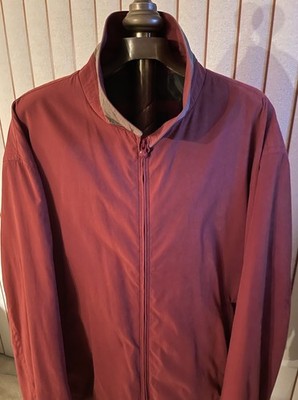Rainforest Jacket Men's XXL Burgundy (RED) Fully Lined (CLEAN) Plus Sunglasses
