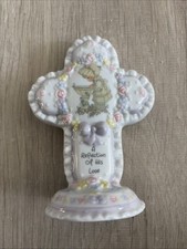 Precious Moments Vintage 1995 Cross A Reflection Of His Love Porcelain