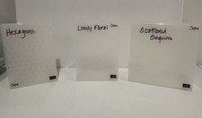 Stampin’ Up Embossing Bundle Scattered, Sequins Lovely, Floral Hexagons