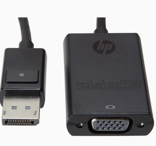 1PC HP DisplayPort to VGA Adapter DP-VGA cable 752661-002 - Picture 3 of 3
