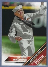 2016 Topps Update First Pitch #FP-8 Burke Waldron Mariners