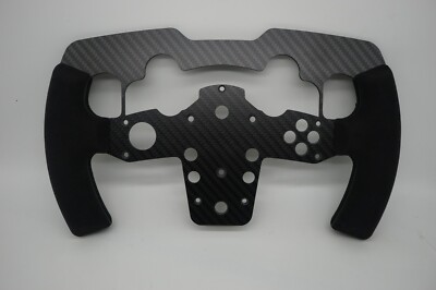 SIMPUSH F1 Racing Gaming Carbon Fiber Sim Wheel MOD DIY FOR Thrustmaster  T-GT