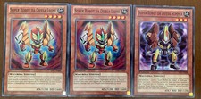 YU-GI-OH LOTTO 3 CARTE SUPER ROBOT DA DIFESA