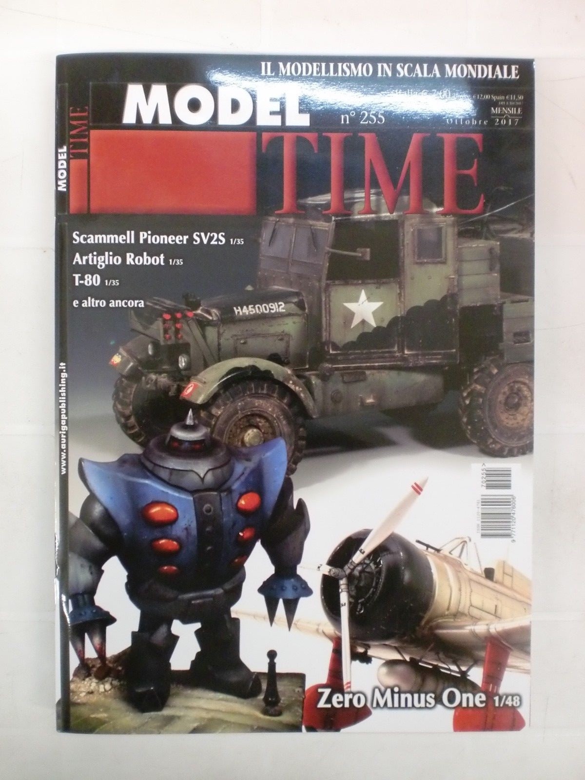 MODEL TIME N° 255 - RIVISTA MENSILE DI MODELLISMO OTTOBRE 2017