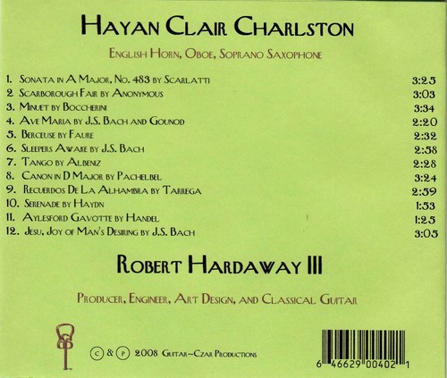 Hayan mit Robert Hardaway III - Musiker - Brandneu versiegelte CD - Bild 2 von 2