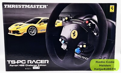 Thrustmaster TS 488 Racer Ferrari Challenge Edition PC Lenkrad Racing Wheel NEU