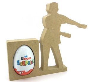 details about floss kinder egg holder 18mm mdf freestanding 15cm high easter gift fortnite - how to gift standard fortnite