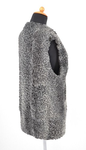 US5251 REAL PERSIAN LAMB FUR VEST SWAKARA PERSIAN LAMB WAISTCOAT - PERSIANER - Picture 13 of 14