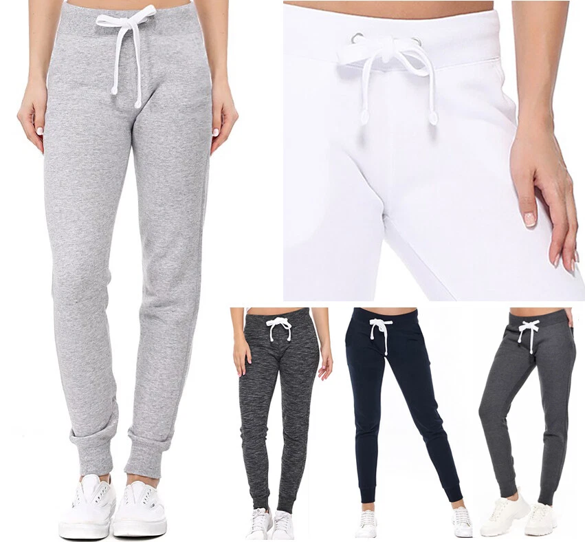 Reflex Basic Women Premium Fleece Cotton Jogger Sweatpants Workout