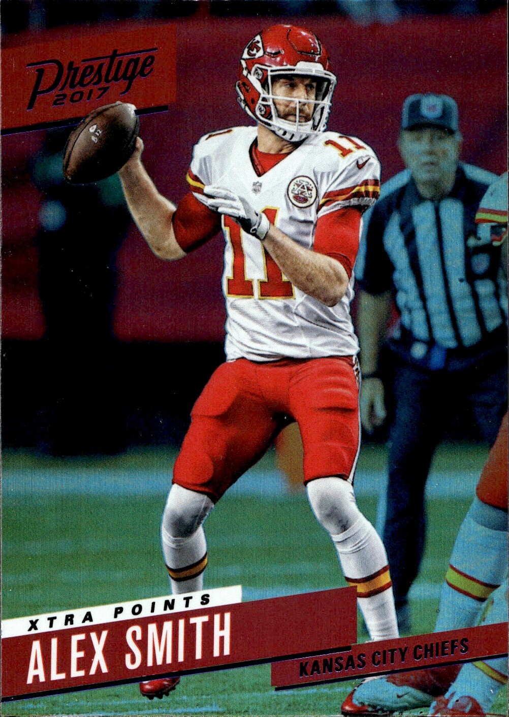 2017 Prestige #99 Alex Smith Xtra Points Blue Near mint or better