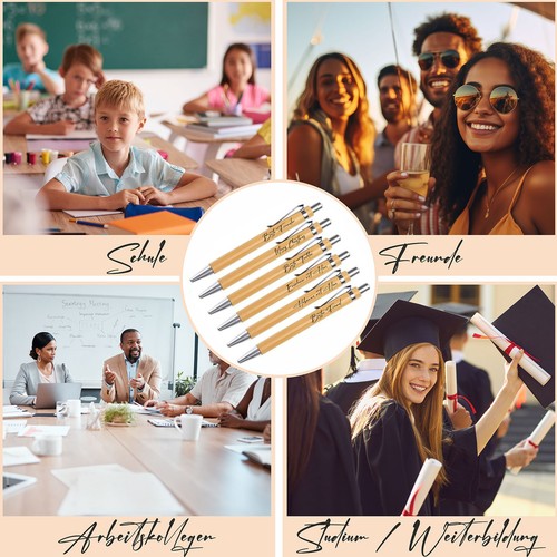 Holz Kugelschreiber Stift mit Gravur Geschenkidee Geschenk 21 Beste Kollegin - Bild 5 von 5