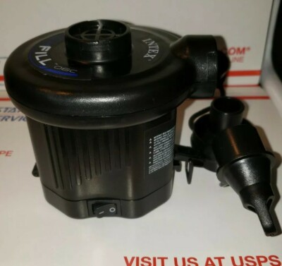 Intex Quick Fill Battery-op Air Pump Great For Camping Or The