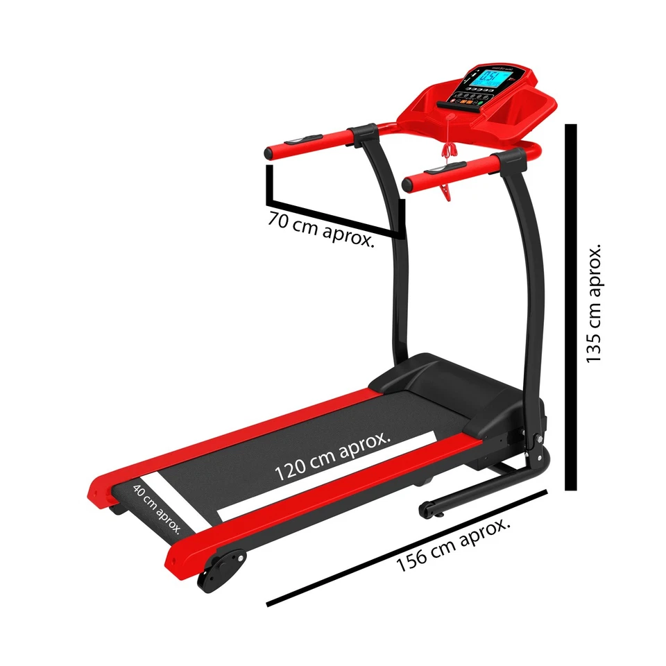 Cinta de Correr Eléctrica 2,01 CV | Soporta 150 kgs | Inclinación Ajustable - Imagen 4 de 4
