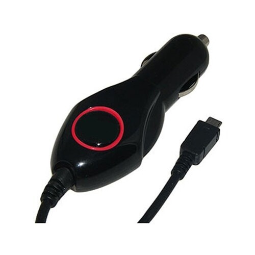 Car Charger DC Socket Power Adapter Micro USB Black for Cell Phones - 第 3/3 張圖片
