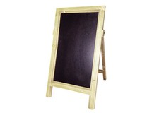 LAVAGNA PICCOLA CON SUPPORTO ARREDO LEGNO  REGALO RISTORAZIONE BAR 60 CM