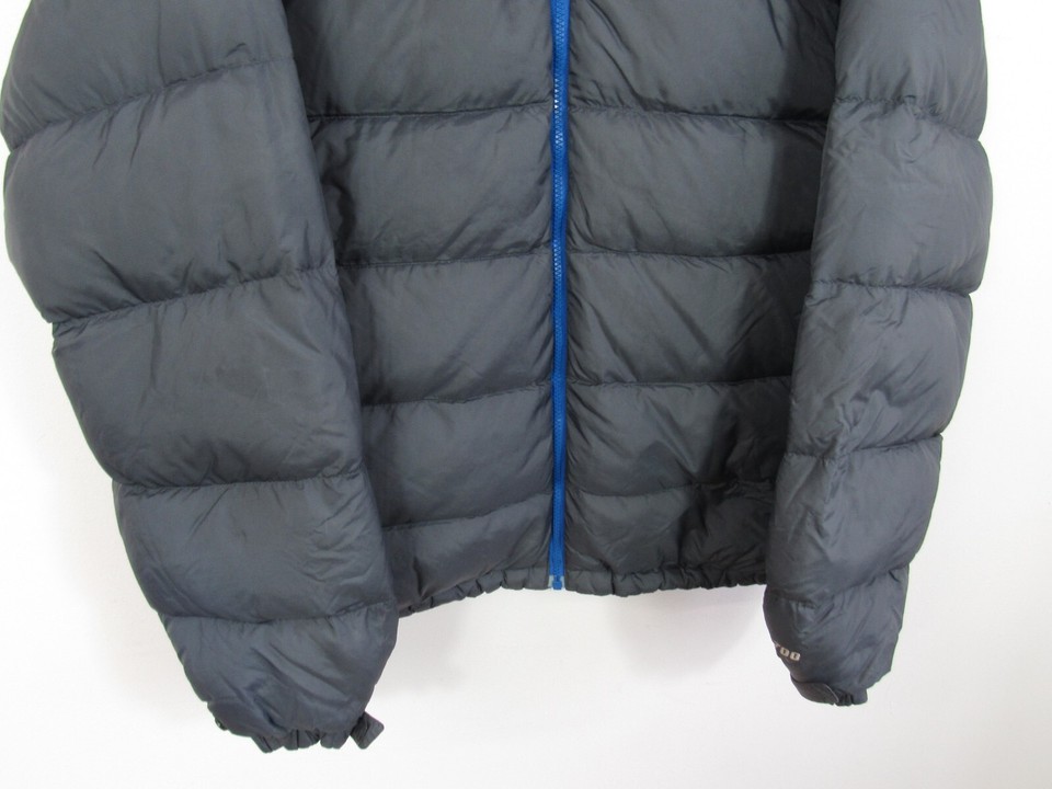 Mens The North Face Nuptse 700 Dark Grey Puffer Jacket 2012 Bomber Coat