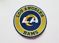 LOT OF (1) LOS ANGELES RAMS EMBROIDERED LOGO PATCH  (ITEM 26B)