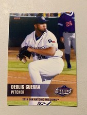 Deolis Guerra 2019 San Antonio Missions Team Card