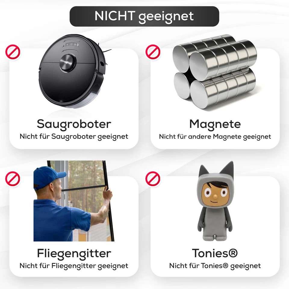 Magnetplättchen selbstklebend | Magnetpads für Präsentation, Whiteboard, Karten - Bild 3 von 3