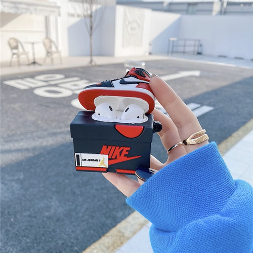 Nike Air Jordan Apple Airpod Case Covers 1st/2nd/3rd/Pro Gen + Keyring/Freshener - Picture 9 of 41