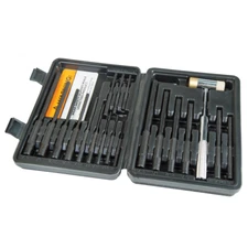 Wheeler Master Roll Pin Punch Set