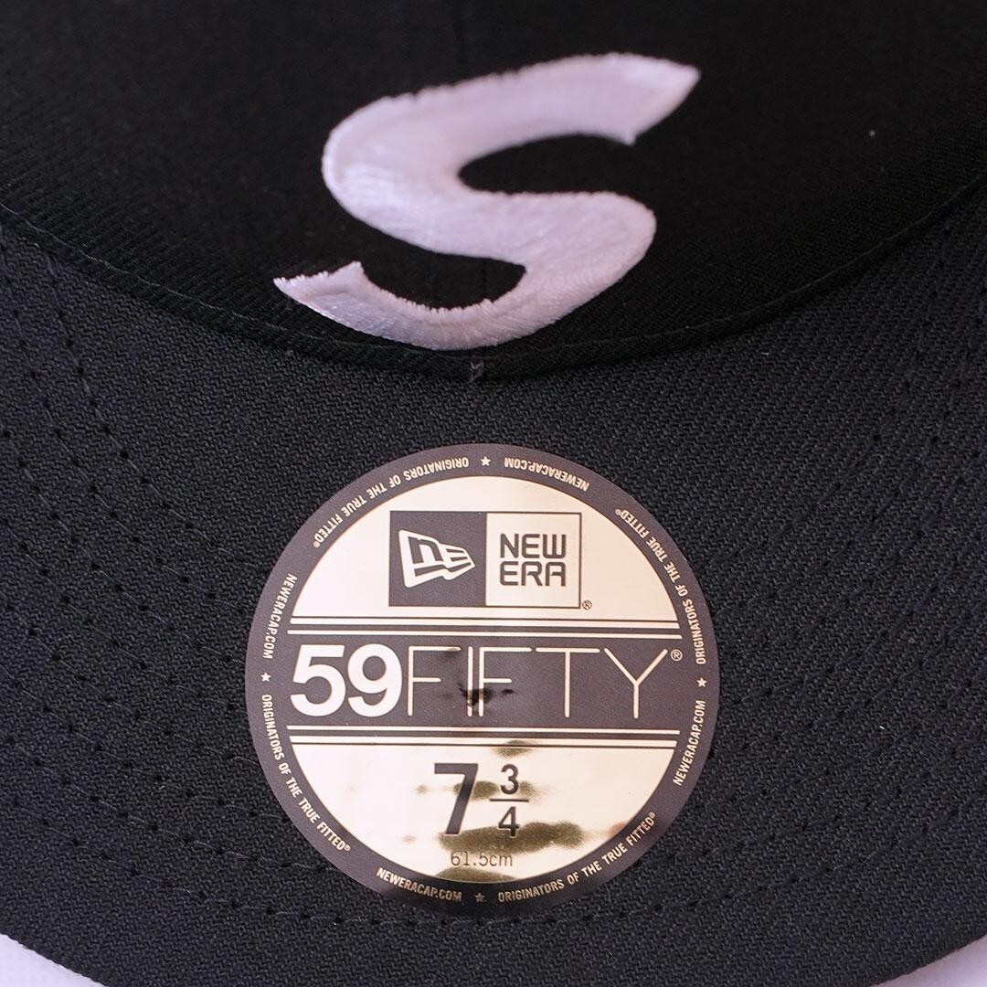 【訳あり】Supreme キャップNew Era 7 3/8 Supreme New Era No Comp Box Logo 7-3/8
