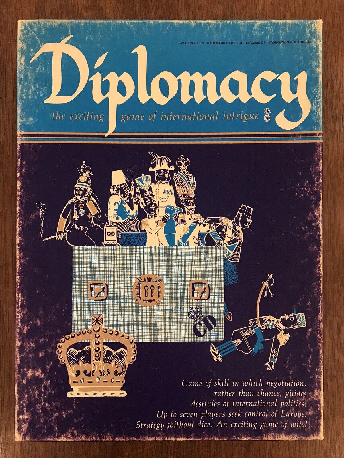 ⭐Avalon Hill Board Game Diplomacy english - buy in the online store Familand