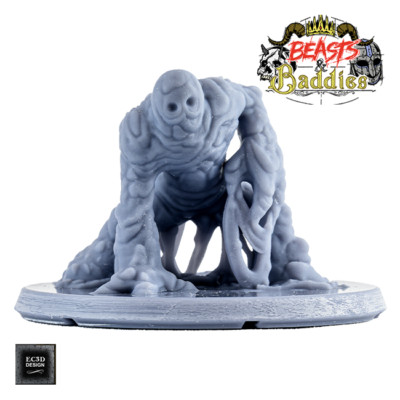 ''Clay Golem'' Beasts & Baddies EC3D resin miniature fantasy D&D Frostgrave