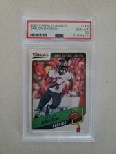 2021 Panini Classics Jaelon Darden	Rookie RC #183  PSA 10 POP 1 Buccaneers