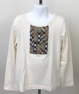 burberry check front t shirt