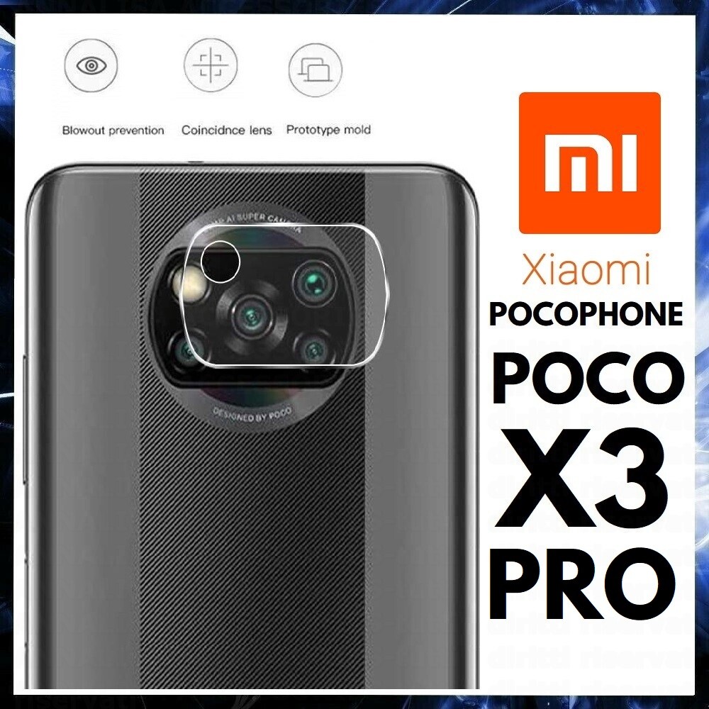 Kamera Poco X3 Camera Glass Protector Tempered Glass Camera