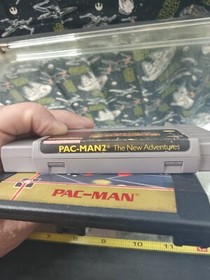 2 Vintage NES Games Pac Man And Pac Man 2