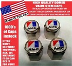 AMC American Motors Chrome Valve Stem Caps - Very Nice! Unique!