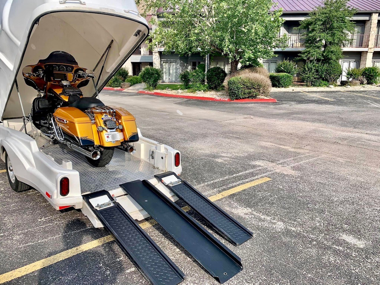 motorcycle trailers for sale used eBay